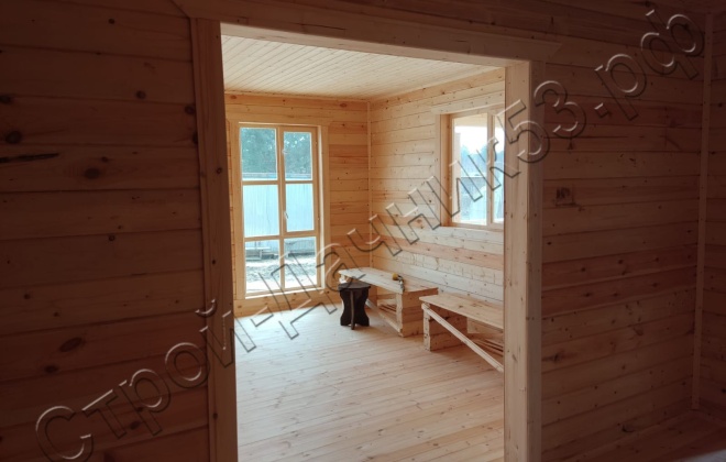 4 Брусовой дом ОД-11, 9х9м, 81М², Тульская область, Заокский район, КП «Покровское-Южное» (9)